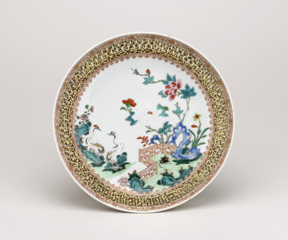 图片[1]-saucer; dish BM-Franks.683.+-China Archive